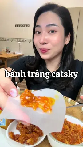 ghiền Catsky gòi #duyenoioi #ancungtiktok #food #reviewfood #muckbang #anvatcatsky #banhtrangphoisuong 