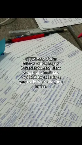 kejayaan adalah milik mereka yang rajin.  #xyzbca #stpm #stpmstudent #fyp 