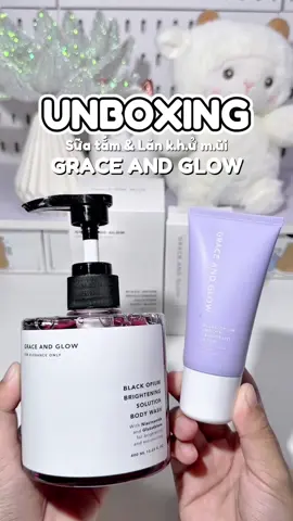 Combo sữa tắm và lăn khử mùi chỉ hơn 1xx cành #suatamnuochoa #graceandglow #lankhumui 