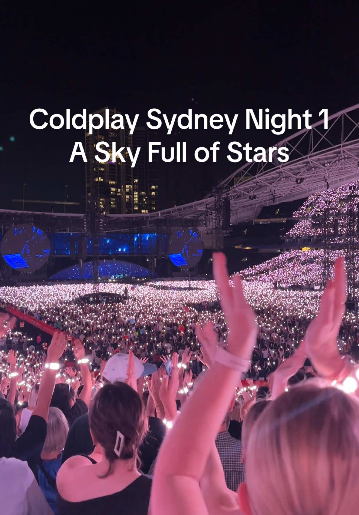 A Sky Full of Stars indeed - Sydney Night 1 was insane 🔥🔥🔥 #coldplay #sydney #coldplayconcert #night1 #skyfullofstars #concert 