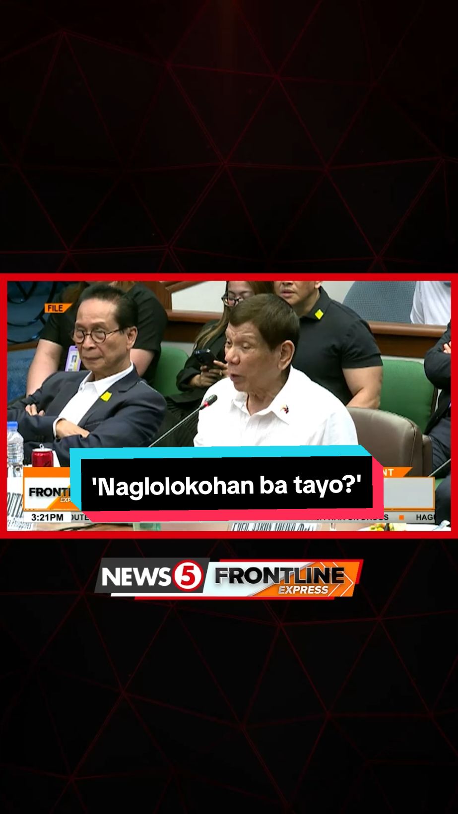 No show pa rin si dating pangulong #Rodrigo Duterte sa pagpapatuloy ng pagdinig ng House quad-committee tungkol sa war on drugs. Tanong ng mga mambabatas, niloloko nalang ba nila sila ni Duterte  gayong nangako siyang dadalo sa pagdinig pagkatapos ng #Undas2024. #News5 #FrontlineExpress 