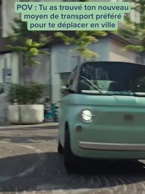 Découvre une nouvelle manière de te déplacer ! Fiat Topolino à 59€/mois* seulement