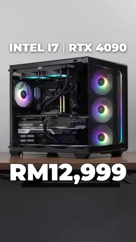 Ini dia, PC Build package siap dengan Intel i7 dan RTX 4090!  Pengalaman gaming dan produktiviti tanpa had! #idealtech #pcgaming #pcbuild #pcmalaysia #fyp #fypシ #foryou 