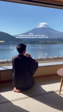 Mount Fuji View from your hotel room #kawaguchiko #mountfuji #mtfuji #fypsg #fuji #traveltiktok #travel #traveltok #japan #japantravel #visitjapan 