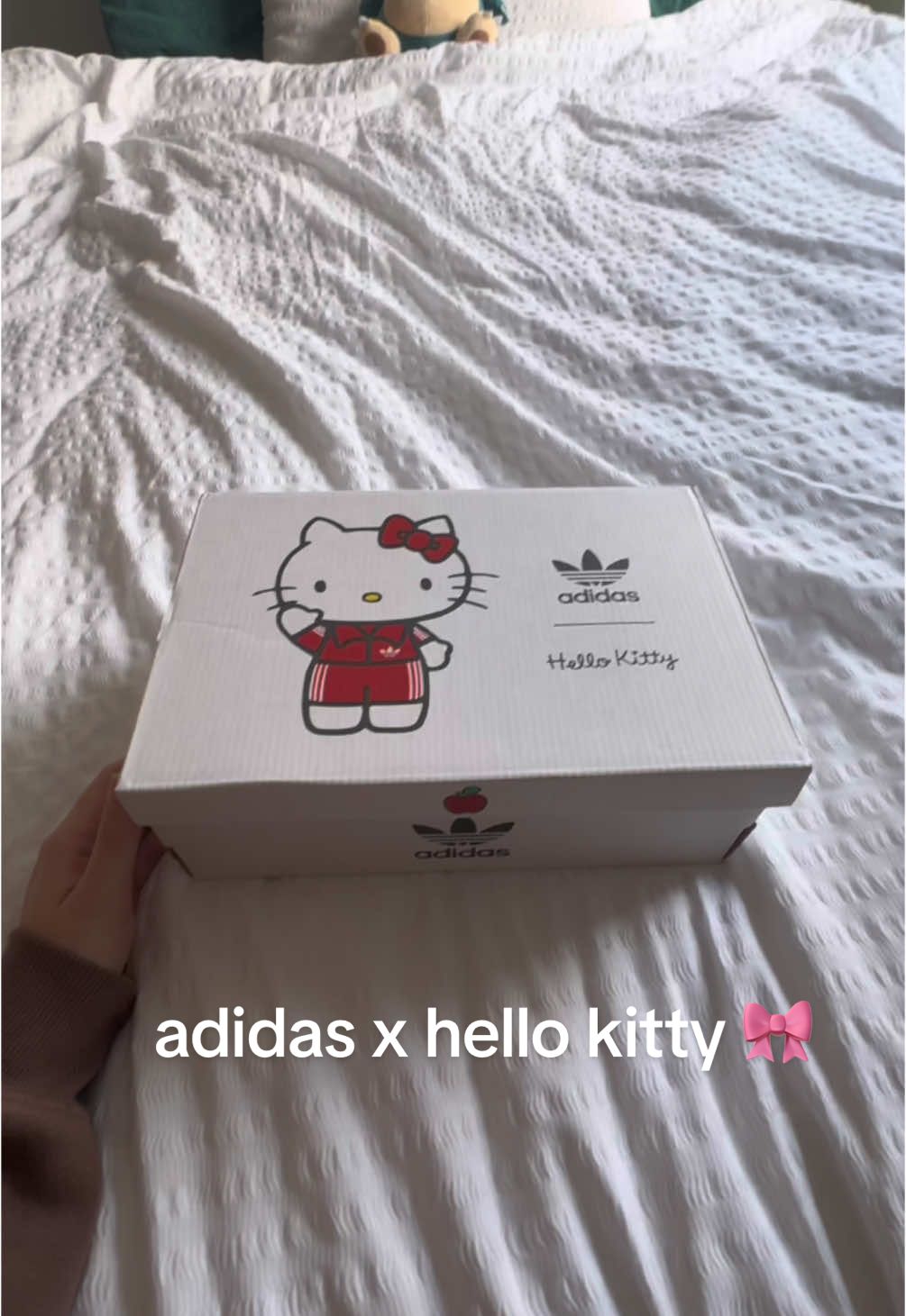 this is love 🎀💝  #hellokitty #adidas #adidashellokitty #fyp 