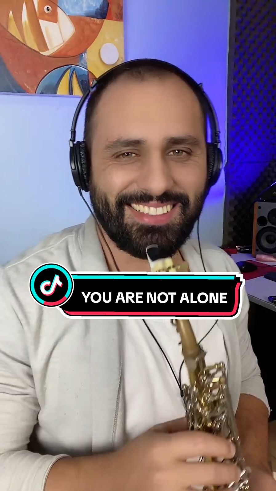 you are not alone #tik_tok #musically #challenge #saxofonista #Flashback