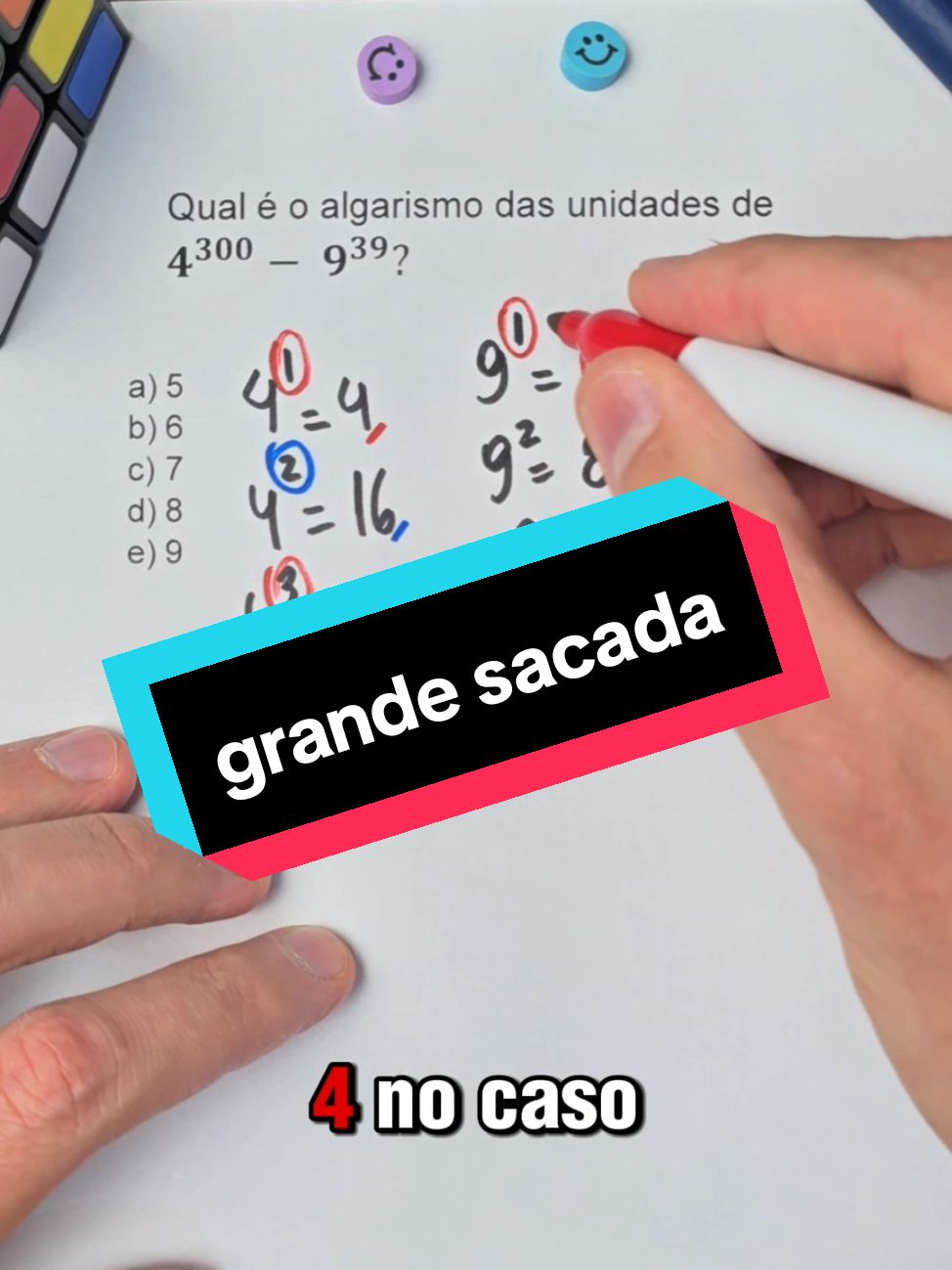 Grande sacada na resolução dessa questão #matematica #Enem 