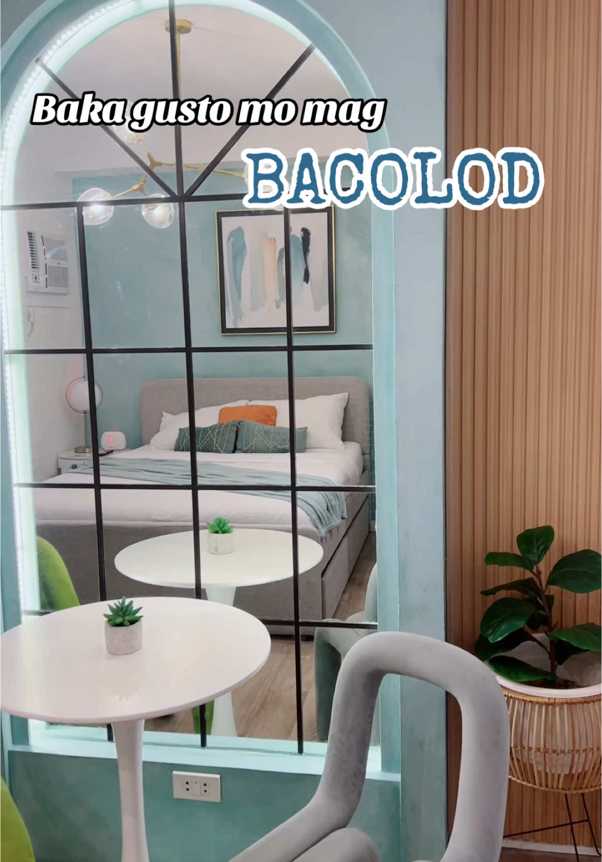 Sino gusto mag Bacolod? #travel #fyp #traveltiktok #airbnb 