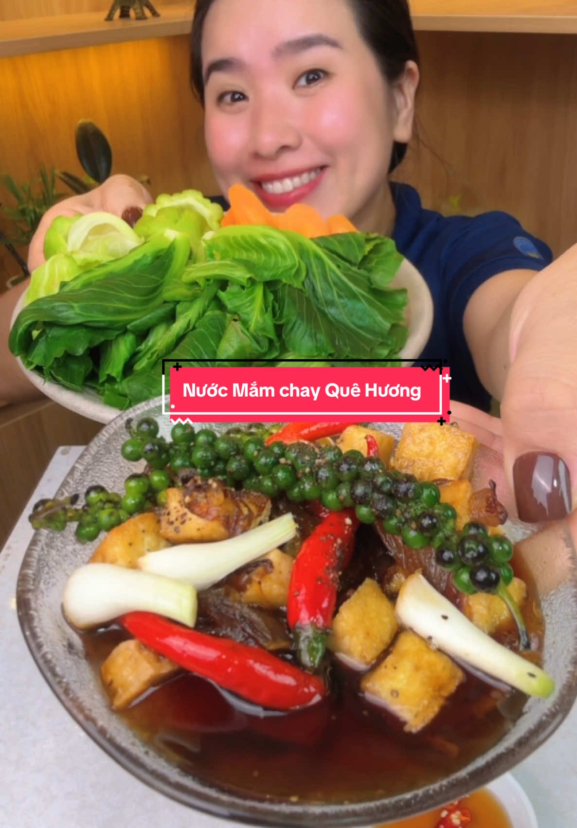 Tui nói thiệt nè hỏng lẻ ăn chay là ăn nước tương hoài sao ? #LearnOnTikTok #bepcuagiao #viral #anvat #mukbang #anchay #nuocmamchay #monchayngon 