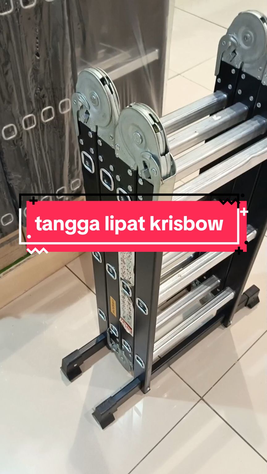 tangga lipat krisbow #acehardware #pettarani #krisbow #cctv #promo #makassar #diskonbesar #sulawesiselatan @sorotan @semua @ACE Indonesia 