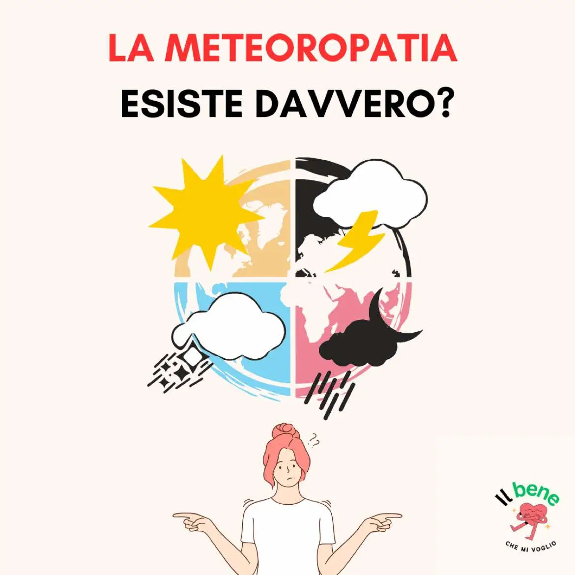 Come incide il meteo sul tuo stato di salute? Sei meteoropatica/o anche tu?  #salute #benessere #medicinapreventiva #medico #salutementale 