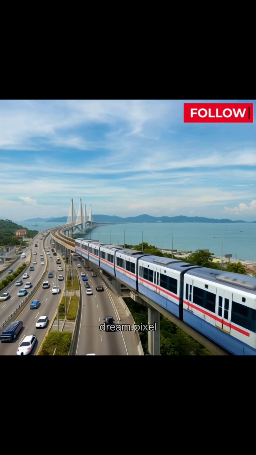 LRT Seberang Jambatan Pulau Pinang merupakan salah satu rancangan yang telah dirancang untuk menyambungkan sistem pengangkutan awam antara Pulau Pinang dan Seberang Perai. Projek ini akan memberi peluang kepada penduduk tempatan serta pelancong untuk mengakses destinasi dengan lebih mudah dan cekap. Selain itu, ia diharapkan dapat mengurangkan kesesakan lalu lintas di kawasan tersebut serta memberi impak positif terhadap perkembangan ekonomi kawasan tersebut. Dengan adanya LRT ini, perjalanan lintas antara dua lokasi tersebut akan menjadi lebih lancar dan berkesan.  #pulaupinang #lrtpenang   #anaktanjung #penang #anakutara #seberangjaya #seberangperai 