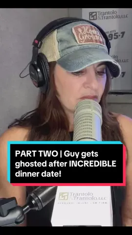 PART TWO | Guy gets ghosted after INCREDIBLE dinner date! #kiss957 #courtneyandkitm #iheartradio #funny #radio #cheating #datingadvice #dating #ghosted #singlelife #single #seconddateupdate @walmartjeff @DjCourtney @Savannah @iHeartRadio 