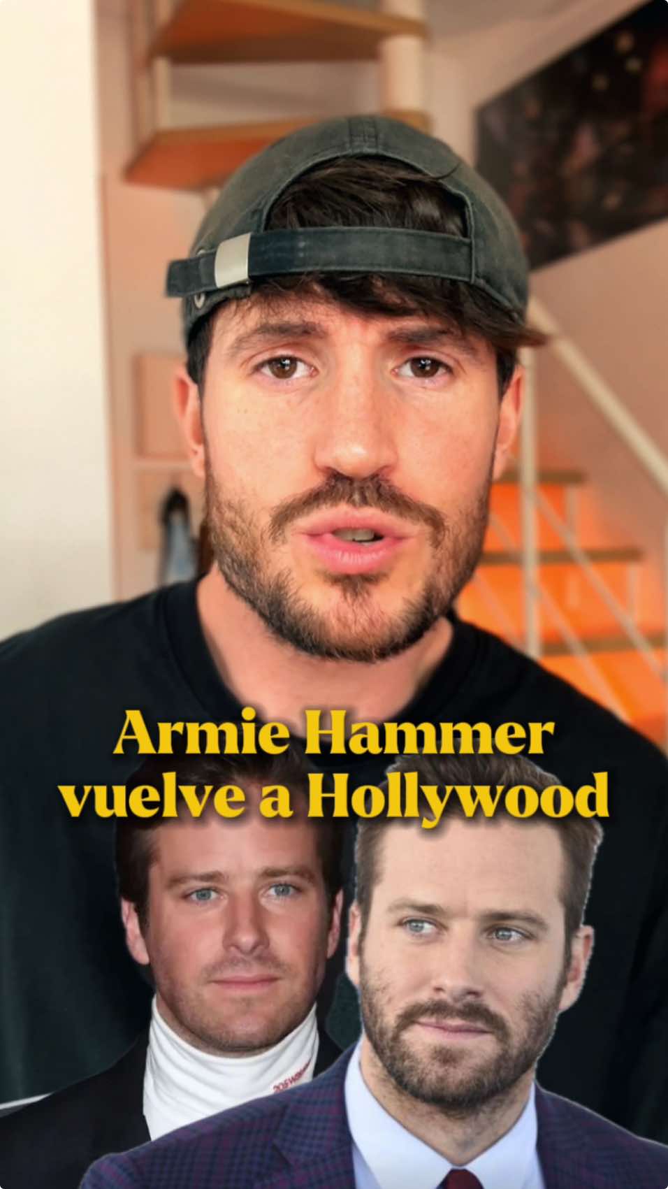 Armie Hammer vuelve a Hollywood. #cine #SabiasQue #curiosidades #armiehammer #hammer #cineentiktok 