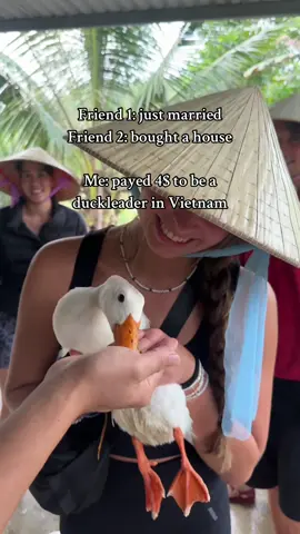 Why not 🤷🏽‍♀️  📍 Duckstop in phong Nha, Vietnam #backpacking #seasia #solotravel #foryou #vietnam #travellife #fyp #phongnha #duckstop