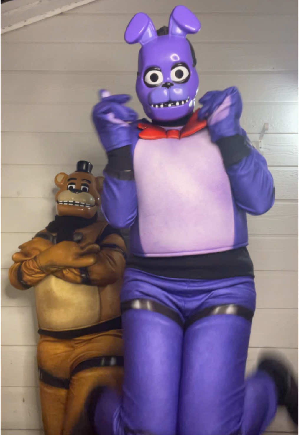 Thank you guys so much for following us!!! #fivenightsatfreddys #fnaf #bonnie #freddy #fyp #foryoupagee 