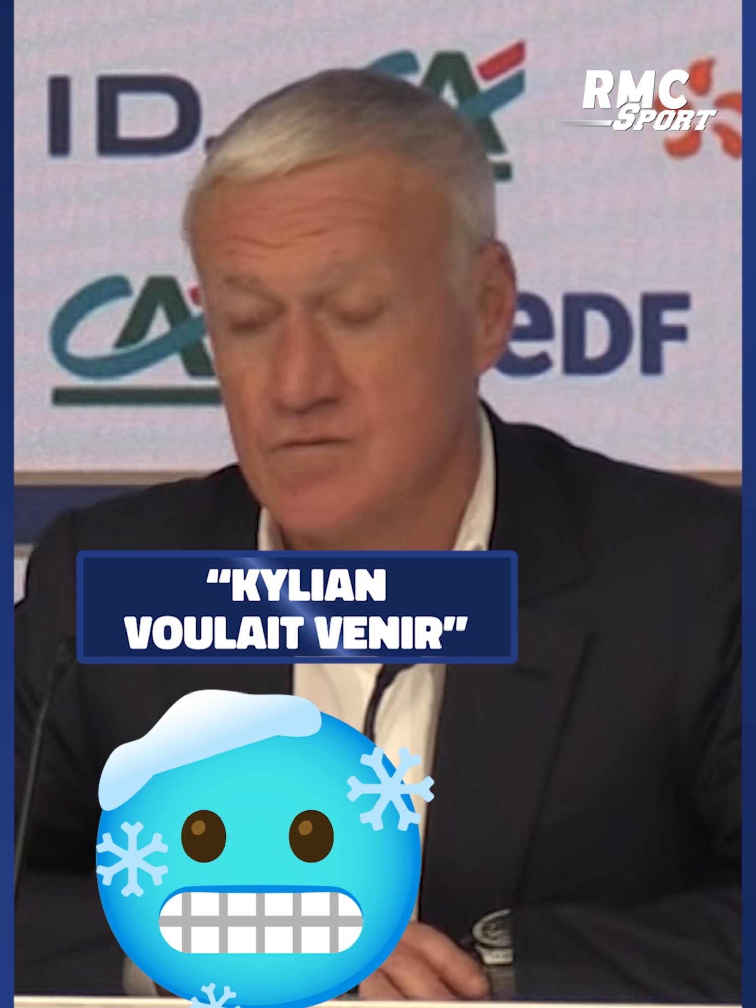 Didier Deschamps explique pourquoi il se prive de Kylian Mbappé, alors que son attaquant voulait venir.