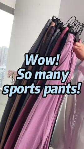 Wow ~So many sports pany#fashion #comfortable #showitty #pants #sportspants 