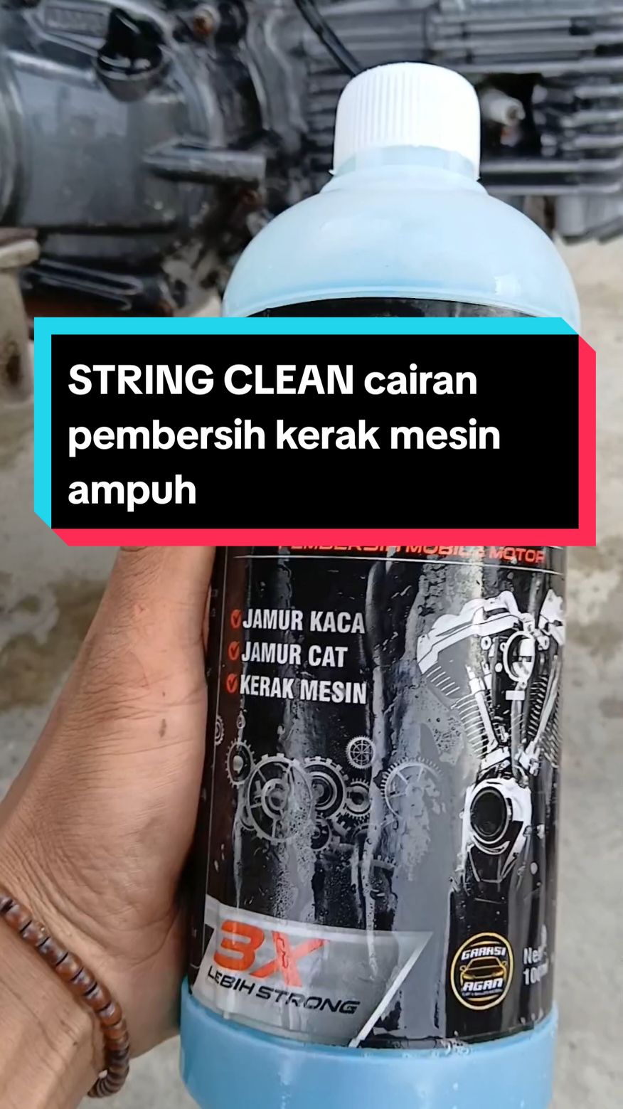 STRONG CLEAN cairan pembersih paling ampuh untuk mengatasi kerak mesin, jamur pada kaca mobil /   rumah, jamur pada body kendaraan. note :HATI_HATI jika membeli cairan ini, pilihlah toko yg benar dan asli. karna yg asli dari tanggamus selain dari tanggamus harus lebih teliti lagi.. #strongclean #pembersihjamurbodymobil #pembersihkerakmesin  #pembersihjamur 