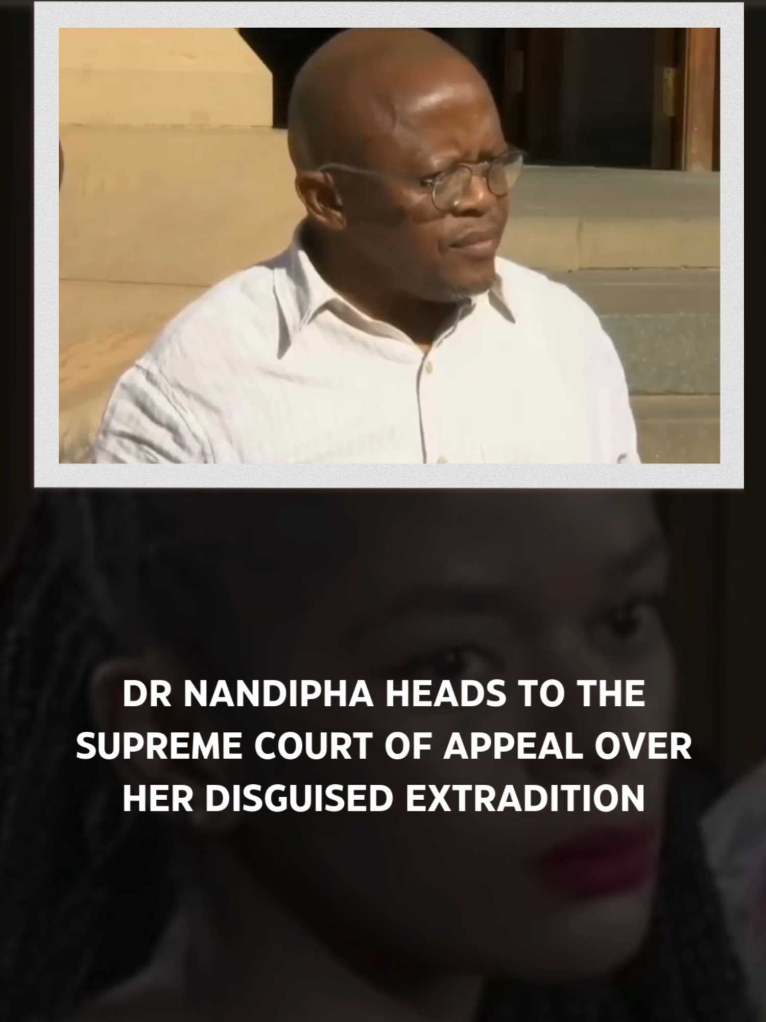 The Supreme Court of Appeal in Bloemfontein will today hear Dr Nandipha Magudumana's application to nullify her arrest and extradition from Tanzania.  Magudumana is appealing the Free State High Court decision, that dismissed her application to have her arrest in Tanzania last year declared unlawful.  In July last year, the high court found that Magudumana was brought back under a disguised extradition but dismissed her application saying she had consented to return to the country. Magudumana's lawyer, Machini Motloung says his client could not have consented to an illegal process. For more on this, we're joined by SABC News Reporter, Kamogelo Seekoei. #sabc #sabcnews #fyp #nandiphamagudumana