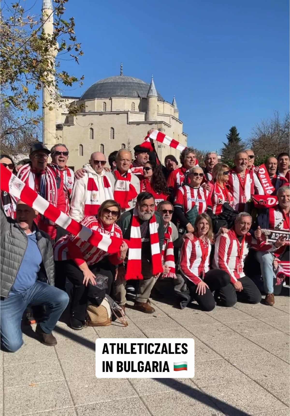 🇧🇬 Athleticzales all over the world. Enjoy the match in Bulgaria! #AthleticClub #Ludogorets #EuropaLeague #Bulgaria #Razgrad #Europa #Athletic #tiktokfootballacademy 