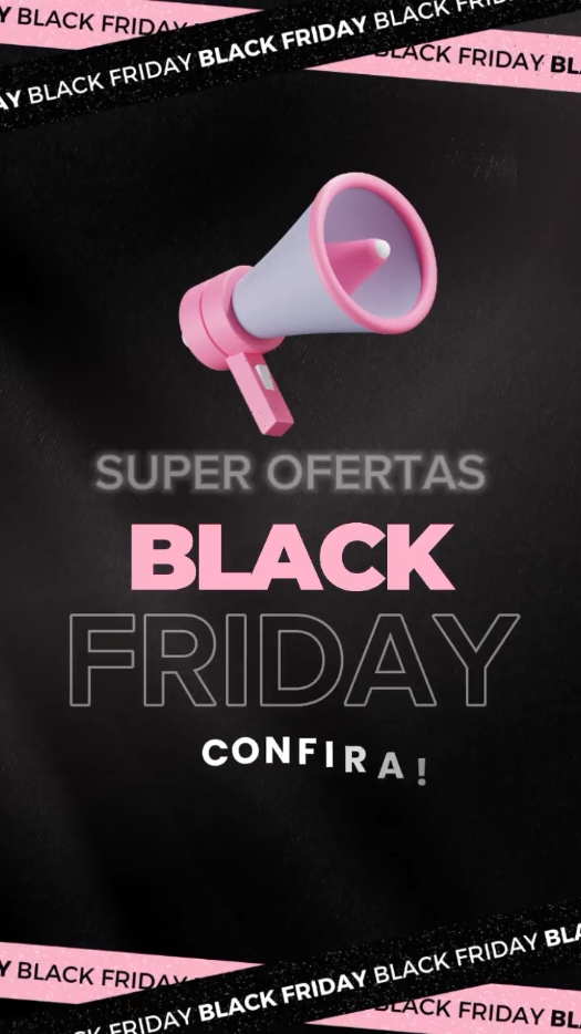 Modelos para loja divulgando a sua Black Friday. #CapCut #blackfriday 