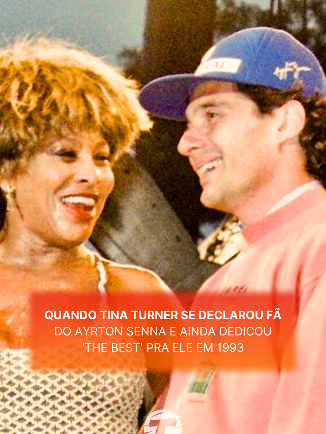 Imagina a Tina Turner dedicando o maior hit dela pra você? Em novembro de 1993, durante um show na Austrália, Tina Turner viu Ayrton Senna na plateia e não segurou a emoção. A diva chamou o piloto brasileiro ao palco e soltou: 