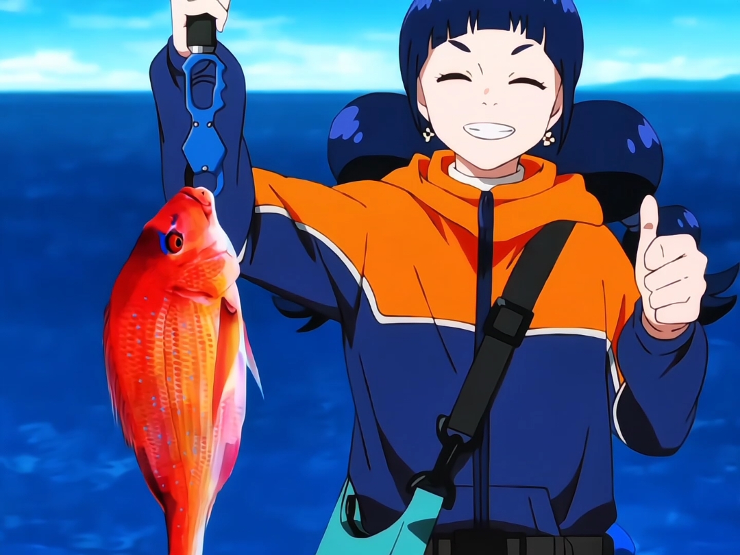 ดูเรื่องนี้แล้วอยากตกปลาเลย😆#negaposiangler #animeedit #fypシ #foryoupage #fyp #animetiktok #anime #อนิเมะ 