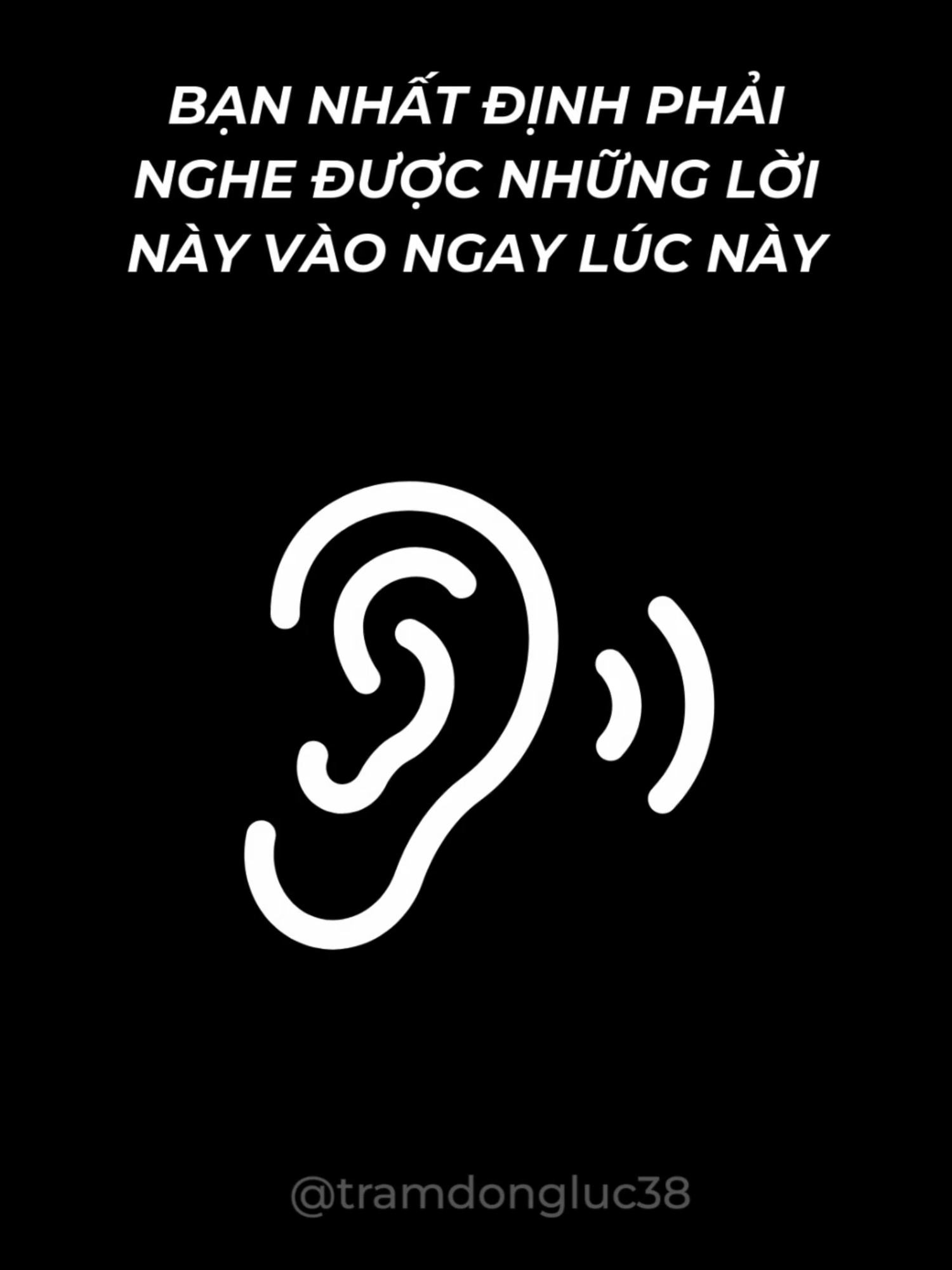 Bạn nhất định phải nghe được những lời này vào ngay lúc này #tramdongluc38 #xuhuong #truyencamhungsach #chualanh