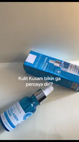 “Mau kulit bebas kusam dan kerutan?” Hanasui Vitamin C+collagen siap bantu kamu tampil percaya diri setiap hari 😍🤩🤩🤩 pkai yang warna biru yah#hanasuiserum #hanasuivitccollagenserum 