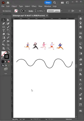 Adobe Illustrator 2025 New - Công cụ Objects on Path #d3design #thietke #illustrator #thietkedohoa #illustratortutorials #illustrations #adobeillustrator #illustratortutorial
