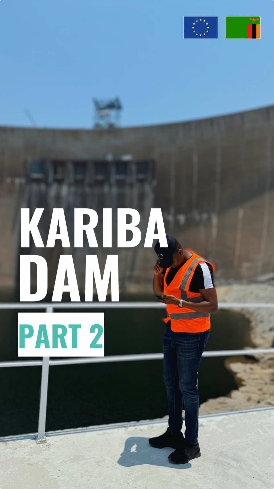 What actually happened to the Dam and how was it fixed? Roll with me through part 2 of my Kariba journey as we figure it out #GameChangersZambia #EUClimateSupport #InnovationInAction #karibadam