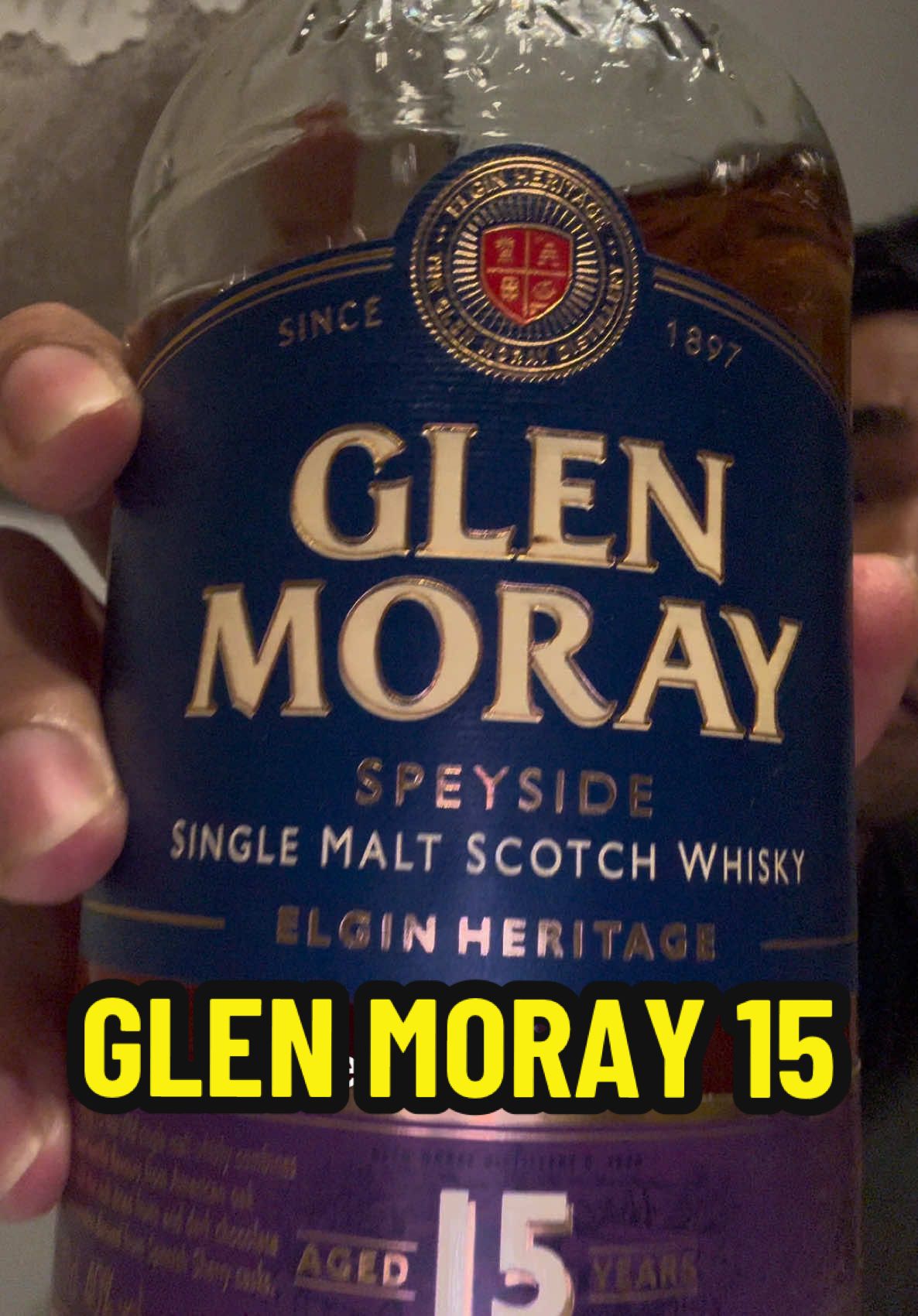 If you want to know what at expensive whisky tastes like, try this! Glen moray 15 review! This had me shook. Cant believe how amazing it was! #singlemalt #glenmoray #scotchwhisky