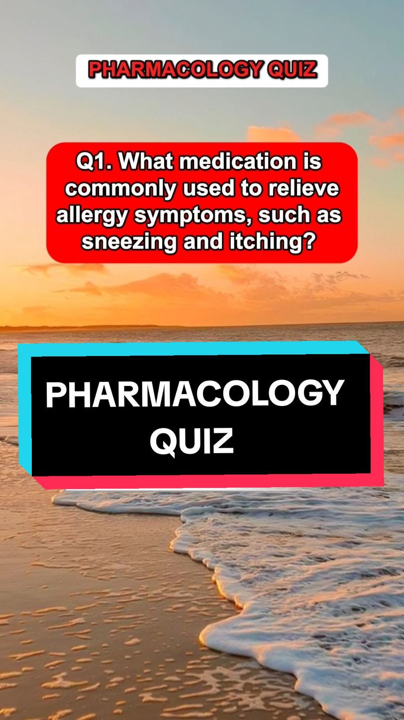 Can you get 10/10? #pharmacology #quiz #quiztime #trivia #usa🇺🇸 #usa_tiktok 