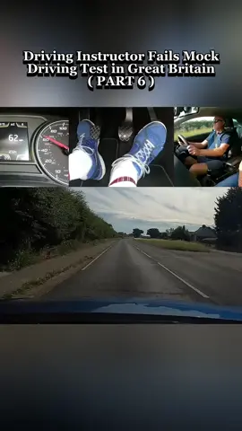 PART 6 : Driving Instructor Fails Mock Driving Test in Great Britain #greatbritain #rarely #signal #parked #pass #vehicles #stitch #sad #qualified #licence #driving #trainee #down #spaghetti #uk #motorway #central #barrier #drivingtest #questions 