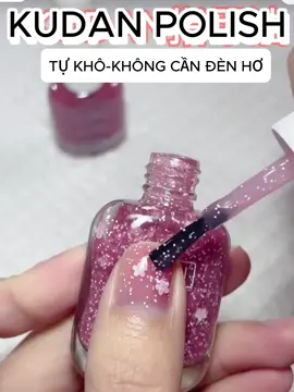 sơn kudan hai màu hot nhất của nhà lunas! ai chưa có chốt ngay tại giỏ hàng nha #kudan #lunas#nails #mongtay #beauty 