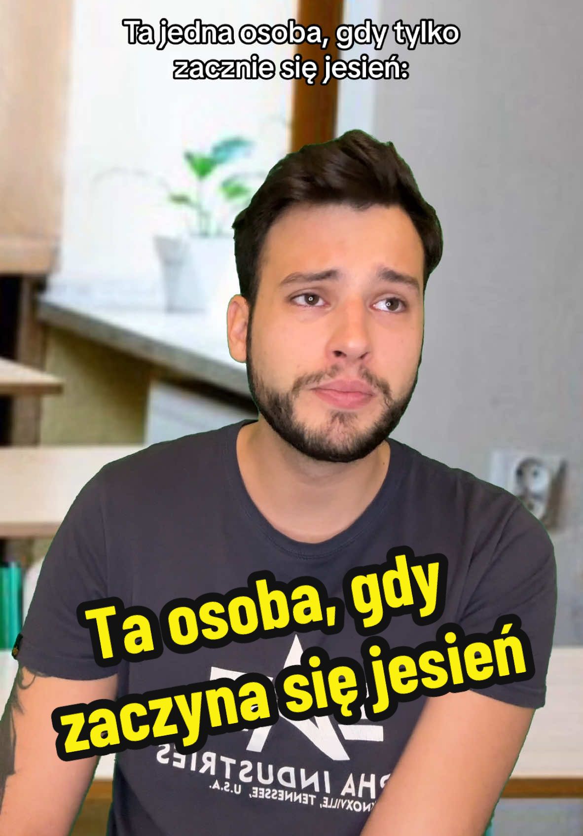 Ja jestem właśnie taki pociągający 🤧😅 #jesień #katar #parodia 