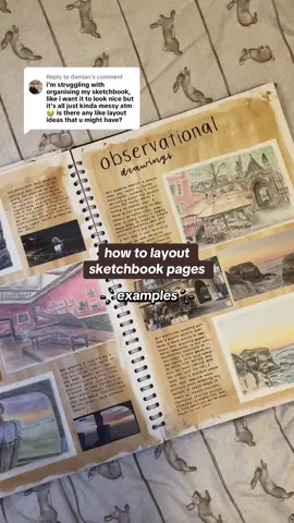 Replying to @damian how to layout sketchbook pages for gcse & alevel art 📒  #art #artist #illustration #sketchbook #sketchbooks  #project #artproject #artwork #alevel #gcse #alevelart #gcseart #alevels #advice #tips #alevelartsketchbook #gcseartstudent #design #inspo #inspiration #fyp #foryou #viral 
