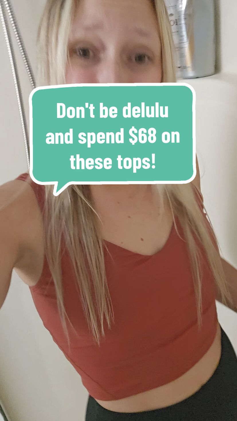 These tops are SO comfortable and SO cute and they look expensive but they're not!! so don't go spending $68 on them!! When you can get them for less than $10 here on Tiktok shop!  #workout  #workoutclothes #workouttops #womensclothing  #womensworkoutclothes  #tops #sportsbra #bra #sportsbras #delulu #seasonessentials  #Fitness #FitTok #GymTok #mombod #foryoupage  #tiktokmademebuyit #musthave #christmaspresents #giftsforher  #TikTokShopCyberMonday #TikTokShopBlackFriday #TikTokShopHolidayHaul #FallDealsForYou #exercise  #cozyathome 