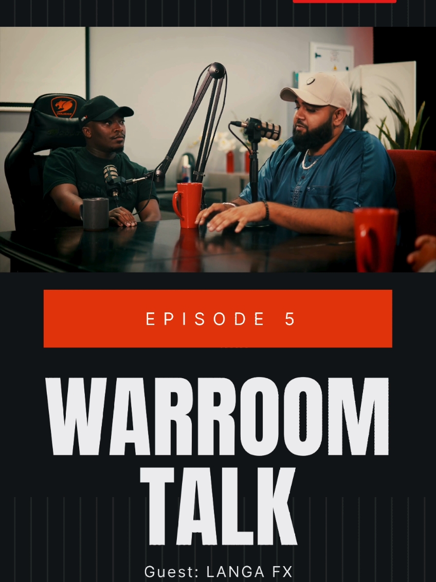 WarRoom Talk Podcast Episode 5. A sit down with the infamous LangaFX#forextradingsouthafrica #thereslevelstothisshit @DRE_FX_WARROOM @pipswithalex @Mr_duPlessis92 @Ravz @luyanda Langa 