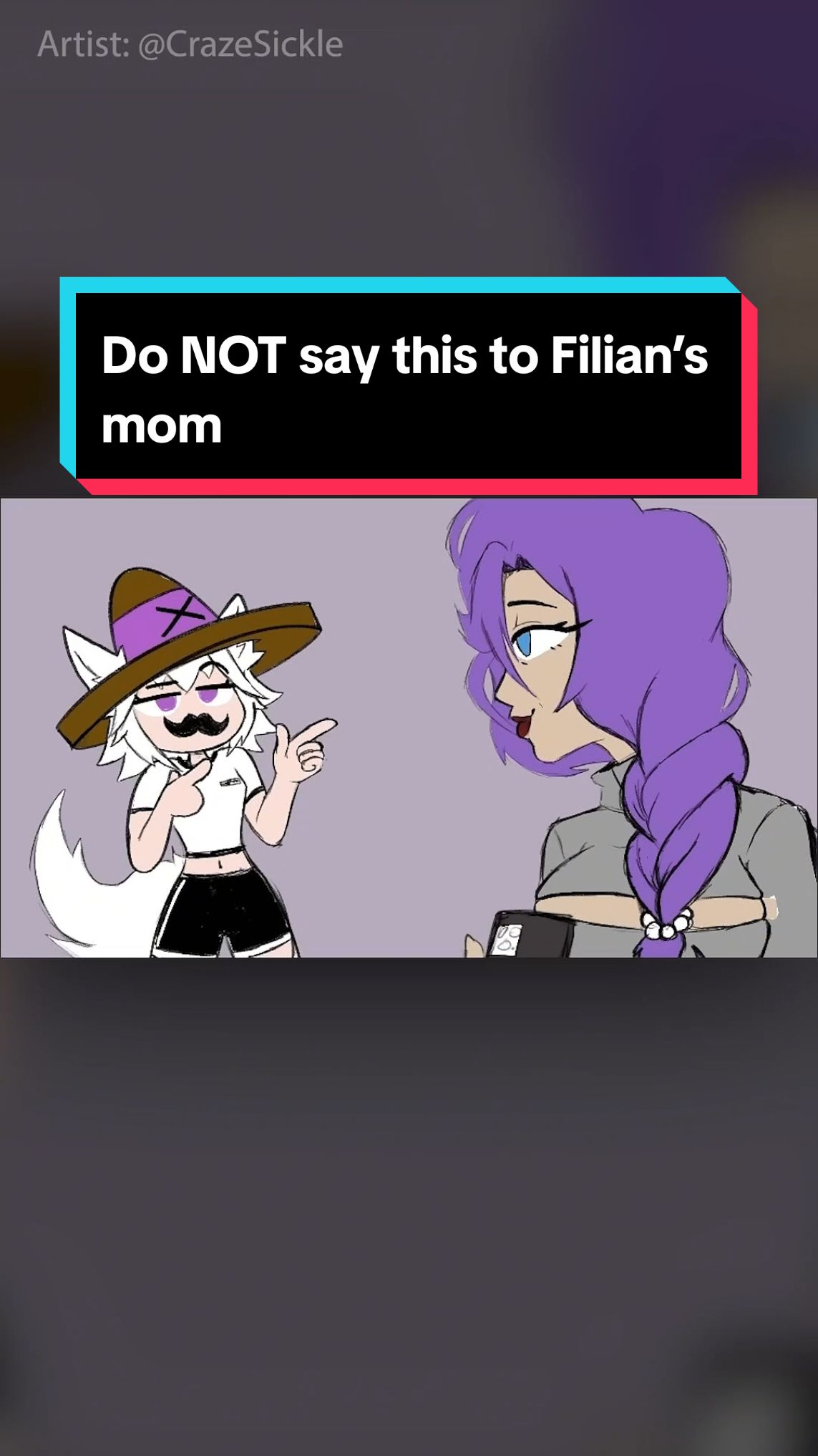 Do NOT say this to Filian’s mom [Animation] #vtuber #filian #twitch #funnymoments #livestreamfails 