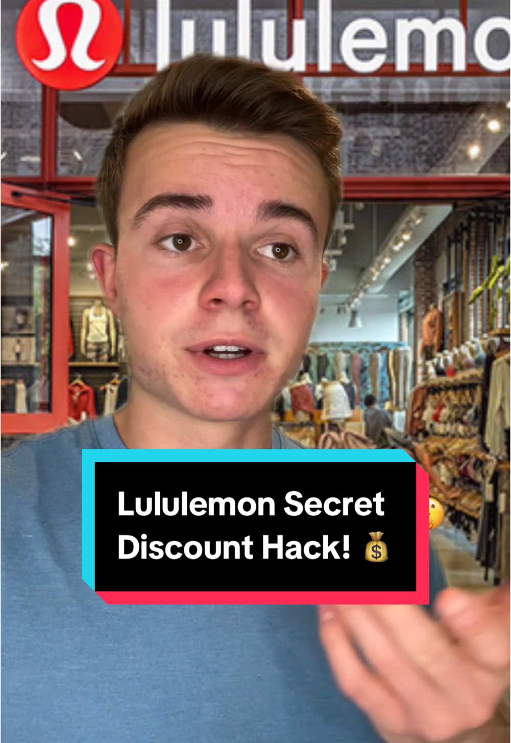 Lululemon Secret Discount Hack! 💸 #lululemon #savemoney #lululemonhaul #lulu #moneysavingtips 