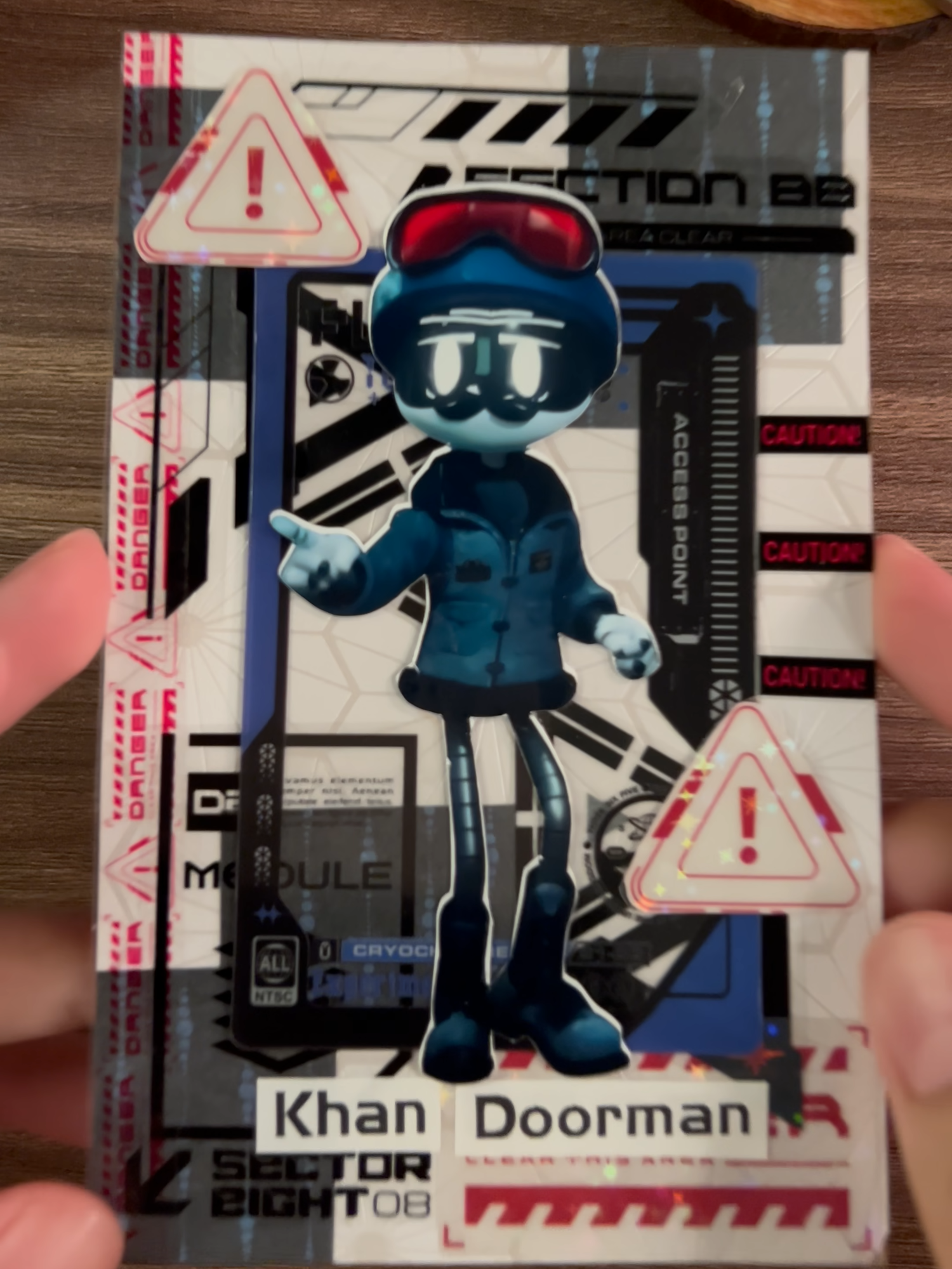 MiniJournal de Personaje - Khan Doorman - Murder Drones  #murderdrone #murderdronesn #uzi #uzimurderdrones💜 #murderdronesv #glitch #murderdronesthad #journaling #journal #scrapbooking #animejournal #sticker #DIY #asmr #scrapbook #nori #khan #khandoorman #murderdroneskhandoorman #uzidoorman #uzimurderdrone #norimurderdrones