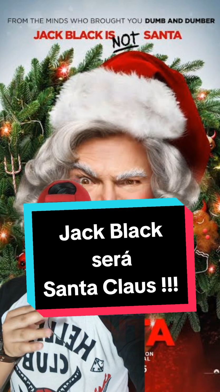 #jackblack #christmas #satan #santaclaus #streaming #movie #paramountplus 