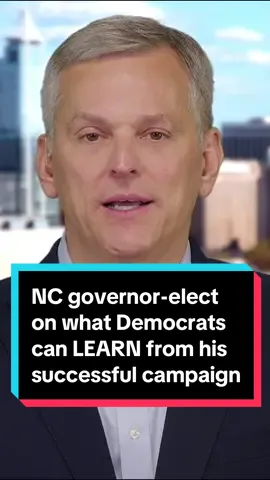 In a post-election interview on #MorningJoe, Gov.-Elect Josh Stein, D-NC, highlighted the values that helped him secure victory, offering a roadmap for Democrats facing challenges nationwide, emphasizing the importance of addressing issues that matter to people—such as safety, economic opportunity, and reproductive rights—while also demonstrating a commitment to bipartisan collaboration: 
