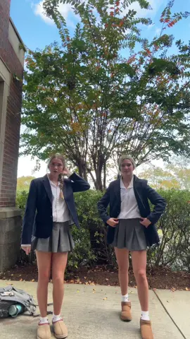 chapel dress slay⛪️⛪️ #school #uniforms #privateschool 