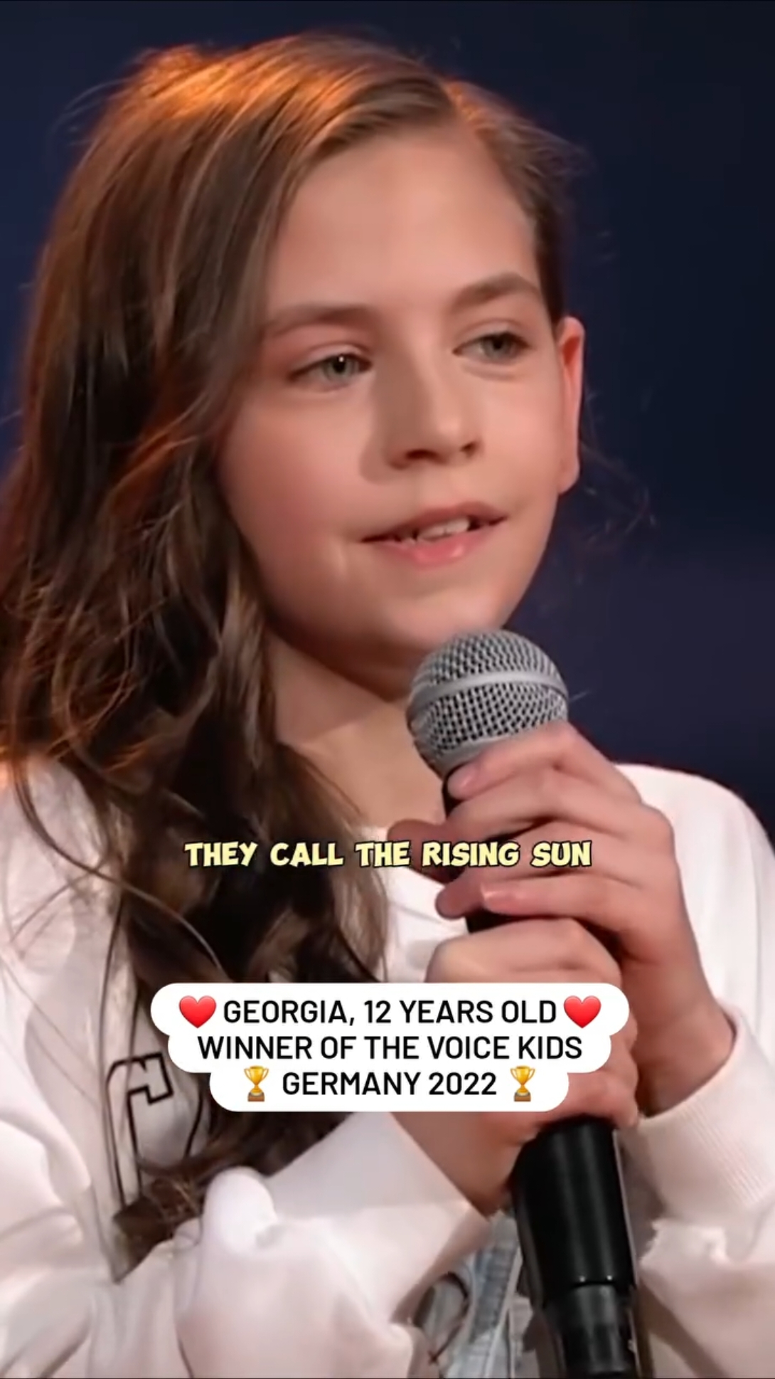 Georgia | The House of The Rising Sun ❤️❤️ #TheVoiceKids #tvk #TheVoiceKids #houseoftherisingsun #theanimals #lyrics #youngtalent #thevoice #thevoicekidsgermany