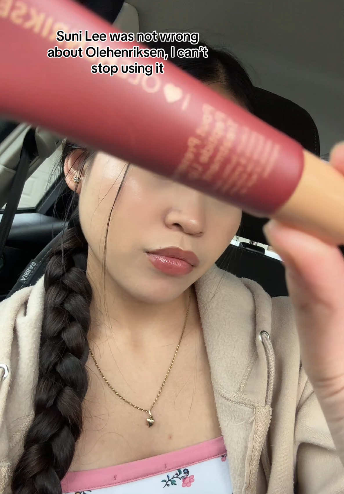 I literally take it with me to work😭 shade: cocoa creme #fyp #olehenriksen #sunileelipcombo 