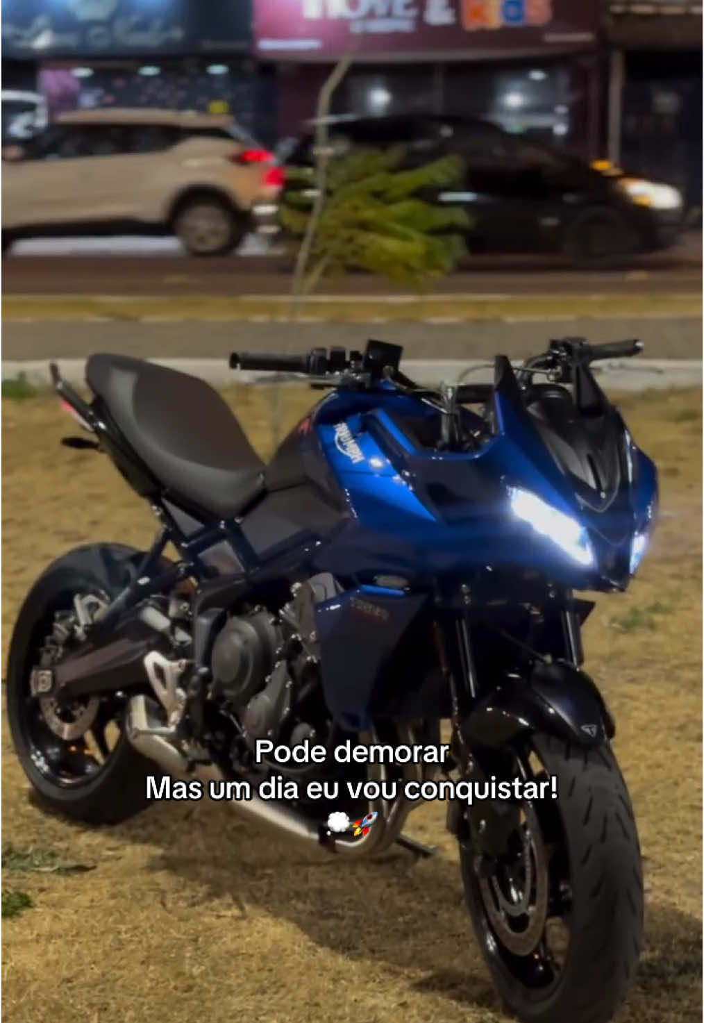 Constância sempre💭🤩🚀 . #tiger660sport #triumph #triumphmotorcycles #motos #motorcycle #evolução #motivacional #frasesmotivadoras #marketing #sonho #fyy #vaiprofy 