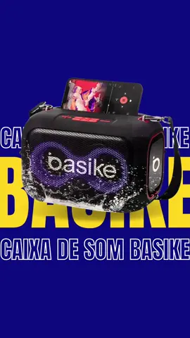 Se você não conhecia a marca Basike, agora vai se apaixonar por ela! 😍🎶 Te apresentamos esse modelo de Caixa de Som: - Som potente e à prova d'água - Bateria com duração de até 4h - Design estiloso e fácil de transportar - Conexão Bluetooth para reprodução sem fio - Entradas USB, P2 e cartão de memória para maior versatilidade 🔗 Acesse o link na Bio e garanta já a sua #lojaslello #caixadesombluetooth #caixabasike #basike #bluetooth #lojaonline #aprovadagua #produtodequalidade #compreonline
